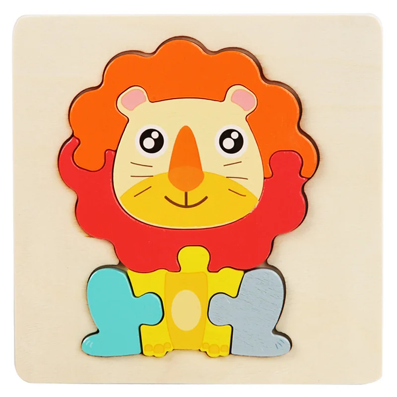 3D Wooden Puzzle - Puzzle - Supports Development