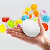 Egg Puzzle - Brain Teaser for Kids - Creative Egg and Pattern Puzzle