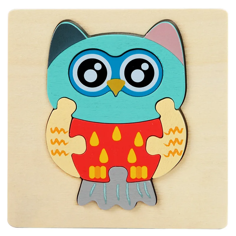 3D Wooden Puzzle - Puzzle - Supports Development