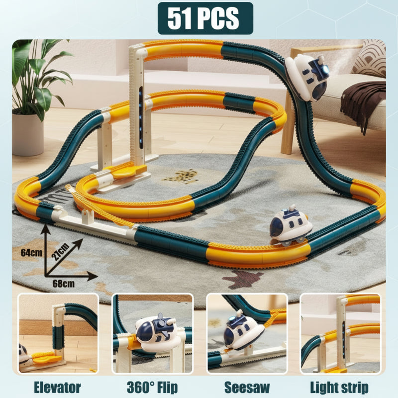 SteamTrack - Interactive and Cool - 360° Steam Train Track