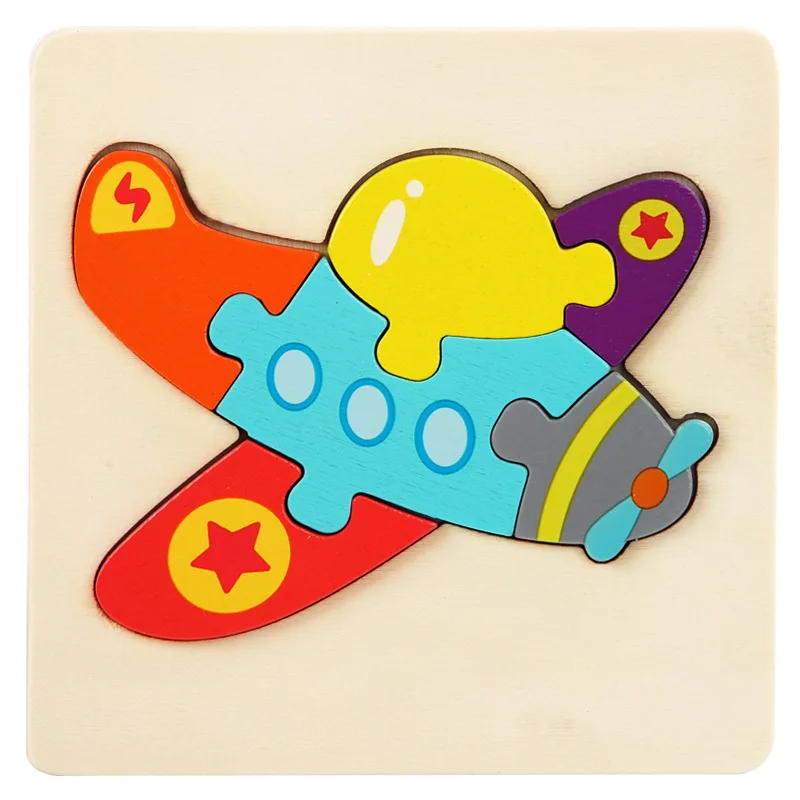 3D Wooden Puzzle - Puzzle - Supports Development