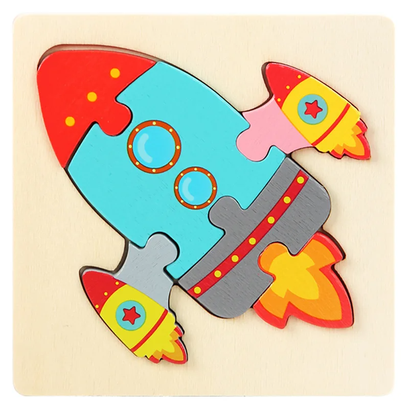 3D Wooden Puzzle - Puslespill - Fremmer utvikling