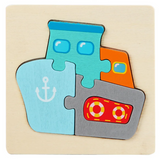 3D Wooden Puzzle - Puzzle - Supports Development