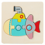 3D Wooden Puzzle - Puzzle - Supports Development