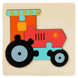 3D Wooden Puzzle - Puzzle - Supports Development