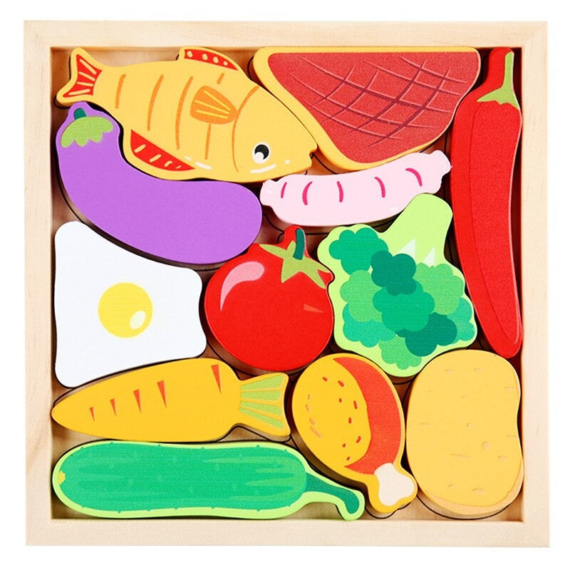 Woods - What Fits the Frame - Shape Puzzle (2+1 FREE)
